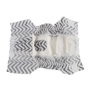 10pc M-Pets Female Dog/Puppy Pet Diapers Breathable Medium w/ Witness Indicator