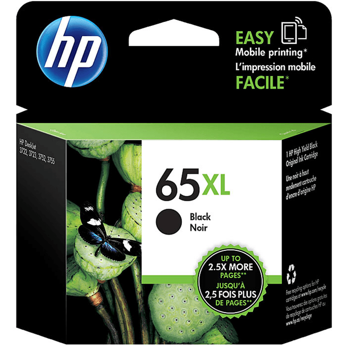 HP 65XL Ink Cartridge High Yield Black