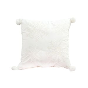 SOGA 45cm White Soft Plush Throw Pillow