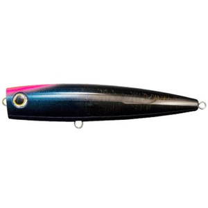 Maria Pop Queen 200mm Popper Floating Hard Body Fishing Lure 010 Black