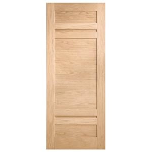 Corinthian Moda White Oak Internal Door AMOD12 - 820mm x 2340mm x 35mm