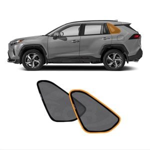 Port Window Sun Shade for Toyota RAV4 Rav 4 XA50 2019-2025 Car Sun Blind Mesh Third Row Window