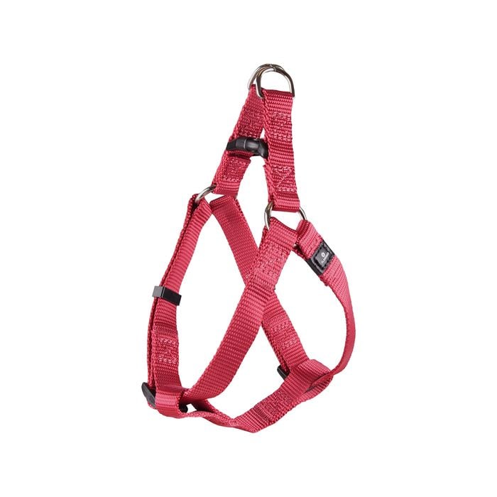 Flamingo Ziggi Large Cherry Red Dog Step&Go Harness