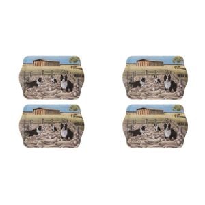 2x 2pc Ashdene Working Dogs Sheep Yard Scatter Tray Trinket Organiser 21x14.2cm