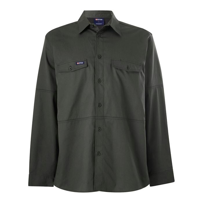 Citeco Size 2XL Charcoal Citeco Long Sleeve Shirt