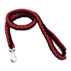 Pet & Rural Supply Co Heavy-duty Braided Dog Lead For Large Dogs - Red And Black