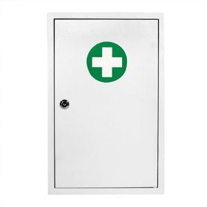 Reliance Medical Large White Sofia Metal Wall Cabinet