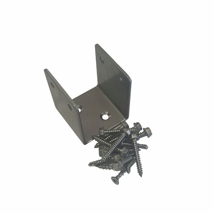 Clearvue Span Bar U Saddle Bracket and Screws