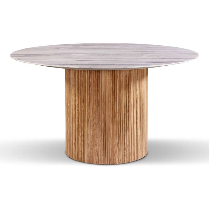 Modern Furniture BLANCHE Dining Table 120cm - Marble