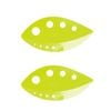 2x Chef'n Vibe 12cm Greens Stripper w/ 8 Holes Kitchen Utensil - Green