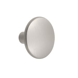 Ikonic 37mm Brushed Nickel Round Knob - 10 Pack