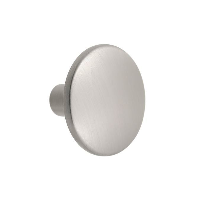 Ikonic 37mm Brushed Nickel Round Knob - 10 Pack