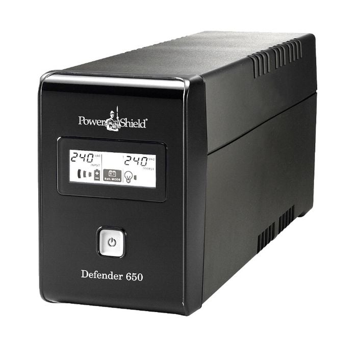 Powershield Defender 650va / 390w Line Interactive Ups With Avr, Australian Outlets And User Replaceable Batteries