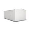 Absco Sheds 5.96mW x 3.00mD x 2.30mH Surfmist Three Door Highlander Garden Shed 