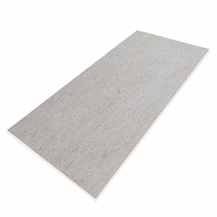 Duratile 60 x 30cm 1.08m² Grey Porcelain Floor And Wall Tile - 6 Carton