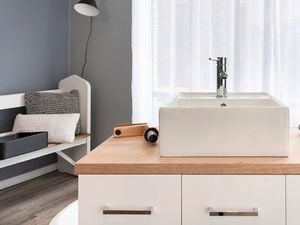 Estilo 250 x 375mm White Shaving Cabinet