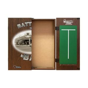 Formula Sports 58cm Battlers Bar Dartboard Cabinet Chalkboard
