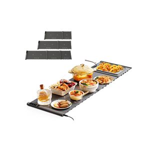 YOPOWER 3-Zone 138*40cm Detachable Food Warming Mat