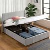 Zinus Bed Frame Gas Lift - Double Light Grey Beds