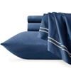 Renee Taylor 1000TC Egyptian Cotton Euro Pillowcase - Indigo