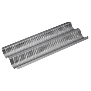 Mastercraft Crusty Bake 39x16cm Non-Stick Baguette Tray - Grey