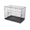 Yes4pets 48' Collapsible Metal Dog Puppy Crate Cat Cage With Divider