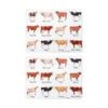 2x Ashdene Best In Breed Farm Surface Protector Placemat Dairy Cow Animal Art