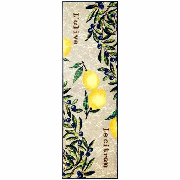 BetterLiving Non Slip Indoor Mat, Decorative Citrus, 450x700mm