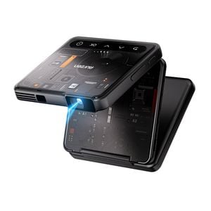 Aurzen Zip Tri-fold Portable Projector Cyber Limited Edition