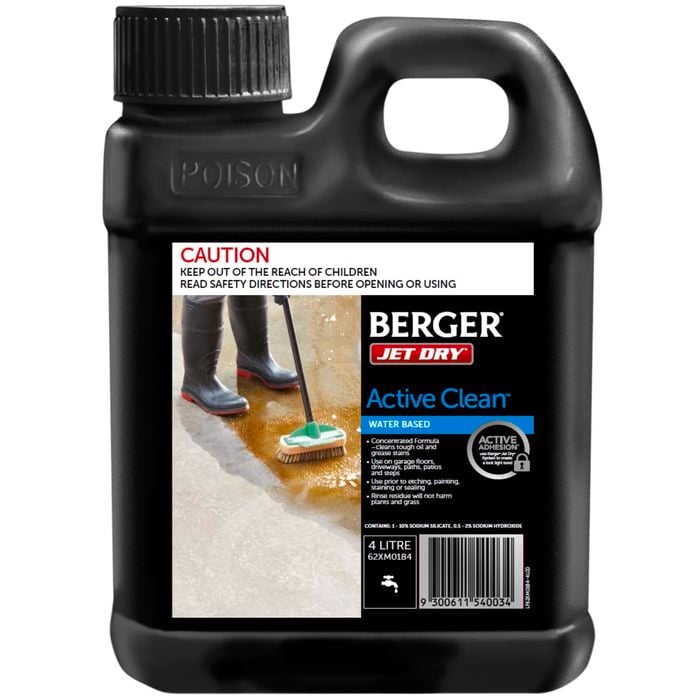 Berger Jet Dry 4L Active Clean