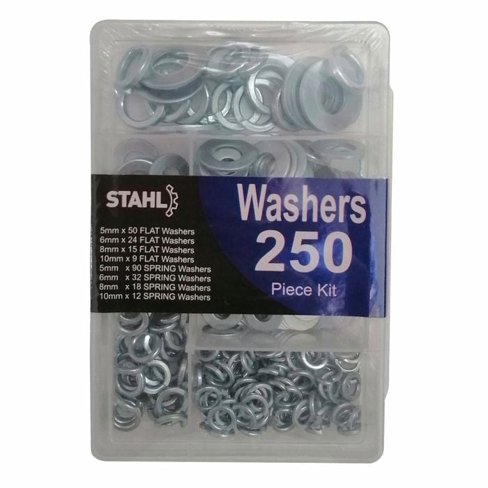 Stahl 250 Piece Assorted Washer Kit