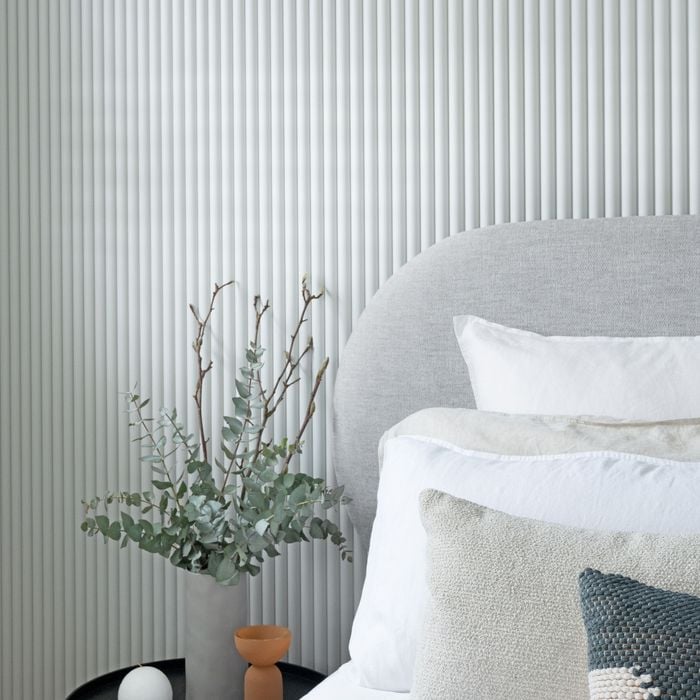 easycraft 16 x 1200 x 600mm Silhouette CONVEX35 Primed General Purpose Wall Lining MR MDF E0
