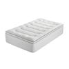 Giselle Bedding King Single Mattress Topper 5cm Coral Fleece