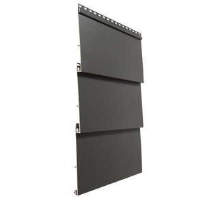 DECO 160 x 15mm Monument DecoClad Aluminium Weatherboard Cladding