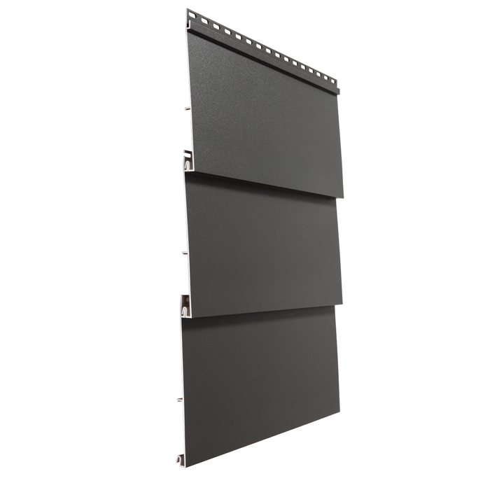 DECO 160 x 15mm Monument DecoClad Aluminium Weatherboard Cladding