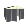 Build-a-Shed 3.0 x 3.0 x 2.3m Double Hinge Door Garden Shed - Grey