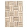 Loopsie-230cm X 160cm-anacortes Mustard Matchstick Indoor Outdoor Washable Rug