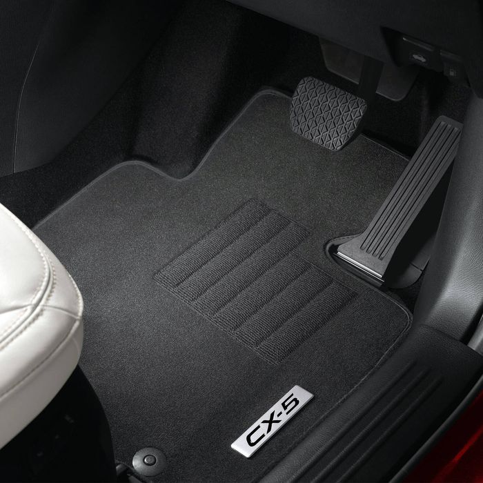 Genuine Mazda CX-5 KF Carpet Floor Mats Mat Set Black Accessory KF11ACFM