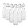 Argon Tableware Glass Bottles with Swing Top - 520ml - Pack of 6