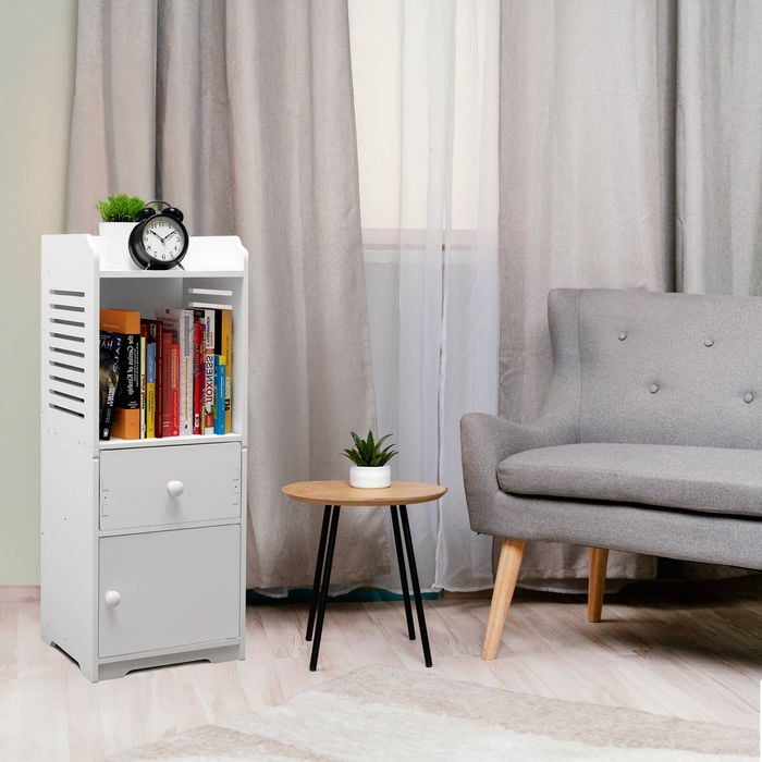 Lauft Storage Cabinet Bathroom Cabinet Display Drawer Compartment Organiser - Bunnings Australia