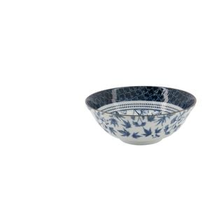Tokyo Design Ramen Bowl Porcelain Crane Gingko 21cm 7cm Deep Microwave