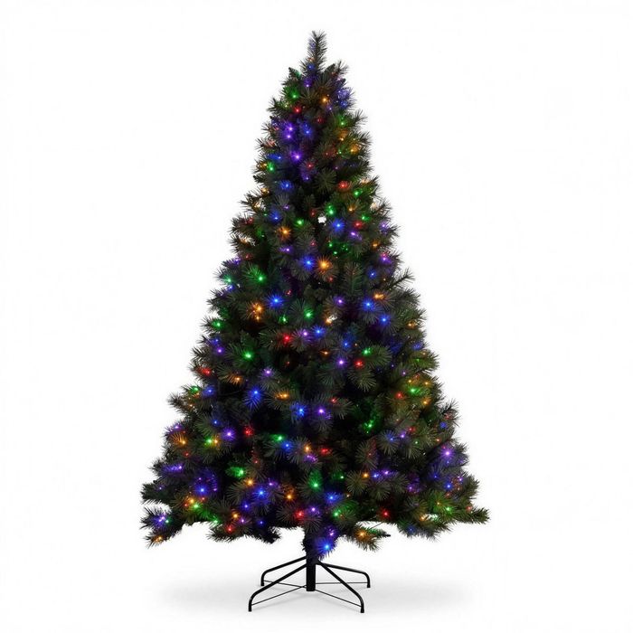 Christabelle 2.7m 9ft Grand Sierra Christmas Tree Pre Lit Multi Function LED Memory Wire Artificial Indoor Xmas Decor