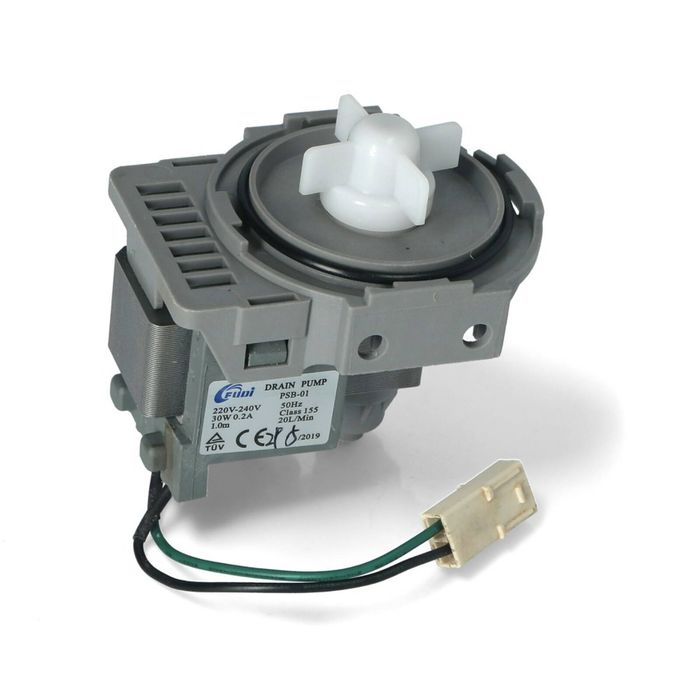 Dishwasher Electrical Drain Pump Assembly 674000600154, suits Blanco