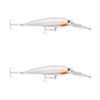 2x Rapala 12cm X Rap Magnum 15 Deep Diving Trolling Lures - Glass Ghost
