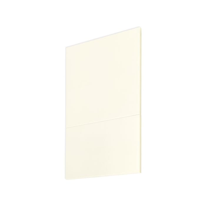Kaboodle 400mm Modern Antique White 2 Drawer Wastebin Panels