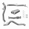 Ignite Exhausts Turbo Back For Mitsubishi Mq Triton 2.4l 3" Cat & Muffler Raw Aluminised Steel