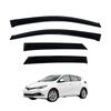 AUSGO Luxury Weather Shields for Toyota Corolla Hatch 2012-2018 Weathershields Window Visors Wind Deflectors