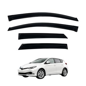 AUSGO Luxury Weather Shields for Toyota Corolla Hatch 2012-2018 Weathershields Window Visors Wind Deflectors