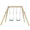 Lifespan Kids Holt 2-Station Timber Swing Set