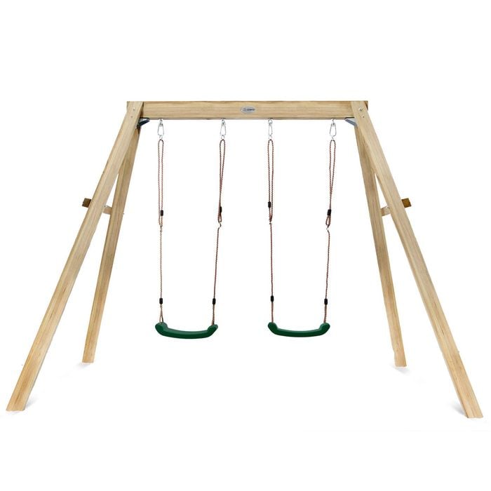 Lifespan Kids Holt 2-Station Timber Swing Set